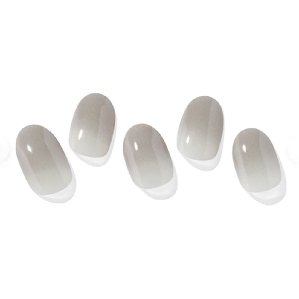 Ohora Semi Cured Gel Nail Strips N Be Grayish ND-063-J